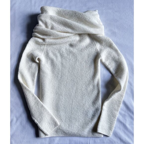 Jacquemus Size S Ivory White Off the Shoulders Pullover Sweater - Picture 5 of 8